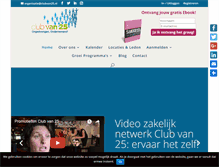 Tablet Screenshot of clubvan25.nl
